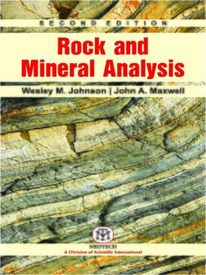 cover image of Rock and Mineral Analysis